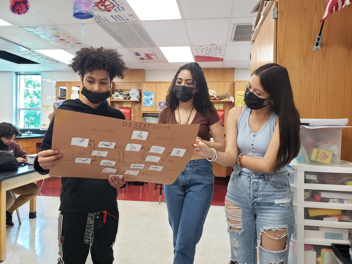 IveyScience's tweet photo. Biome research and food web poster project presentations! https://t.co/gpWyQhUY9H