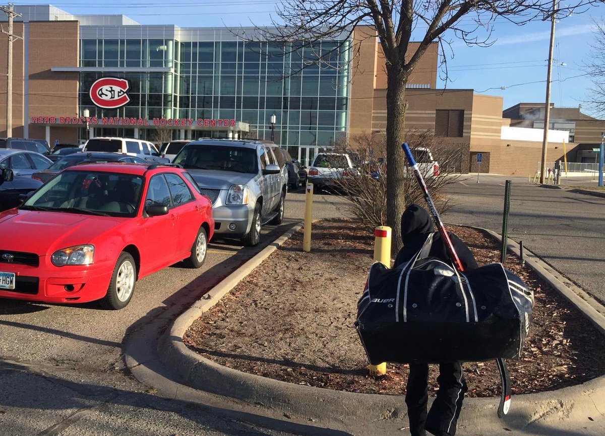 Super pumped to announce my commitment to St. Cloud State University to play division 1 hockey! Can’t thank my family, friends, and coaches enough for all the support. #huskies