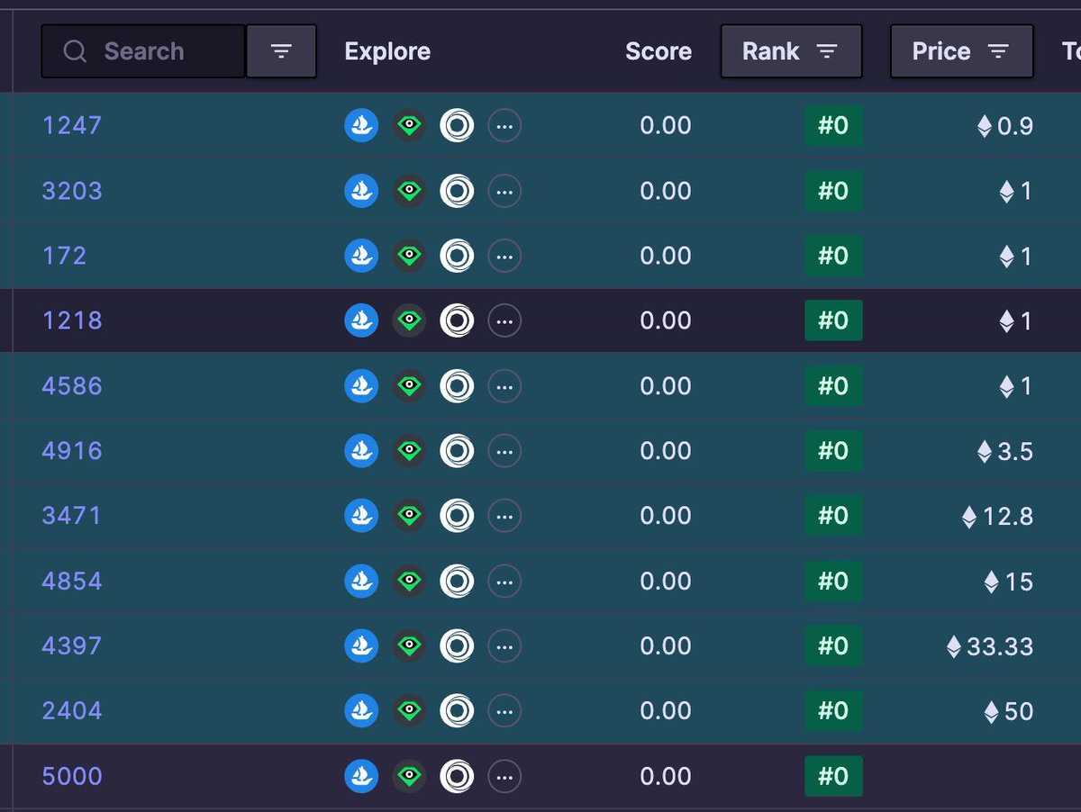 The #Quirkling to OG #Quirkie matching serial floor is mighty juicy 👀

And only 10 listed…

#Quirkville is about to get spicy 🔥