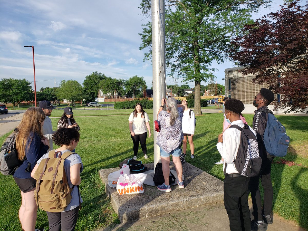 IveyScience's tweet photo. Our Love Loud Christian Fellowship Club hosted an end of the year "See you at the Pole" event this morning. So blessed to be able to sponsor these amazing young people who are such a light in their school! Prayed for our school (and schools across the country), our nation, etc. https://t.co/OHugsfArpO