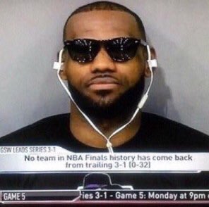 Un día como hoy pero de 2016, los Warriors ganaban el Game 4 y ponían la serie 3-1. 

Los equipos que se habían puesto así en unas Finales tenían récord de 32-0.