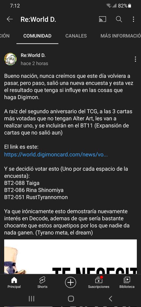 Meikay6's tweet photo. Apoyen la causa #TaigaTCG #RinaTCG #HailTaiga #ReWorldD VAMOS QUE NOSOTROS PODEMOS https://t.co/h2kxN5l2Kf
