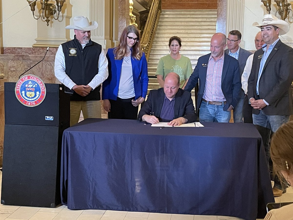 Thank you to David Burks and Emily Smith who helped me get SB-118 and HB-1381 passed! Both of these bills help encouage the use of geothermal energy, a clean, affordable and reliable renewable energy source. #SB118 #HB1381 #coleg #geothermal #copolitics