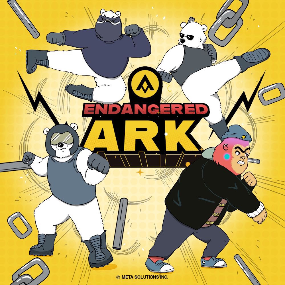 EndangeredArk's tweet photo. Thanks to Ganuk, Inukshuk, and Henry I’m finally free from the imprisonment of the H Corporation. 

- Harambee

@gorillasgabon @pasaprimates 
#NFT #OpenSea #NFTCommunity #APE #Polarbear #Wildlife #BAYC #MAYC https://t.co/qmuj89z8kH