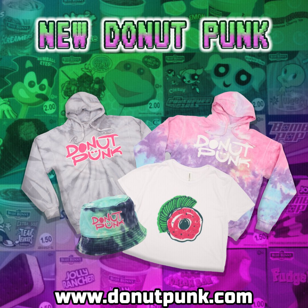 All new products at DonutPunk.com #90sfashion #donutpunk #shopsmall