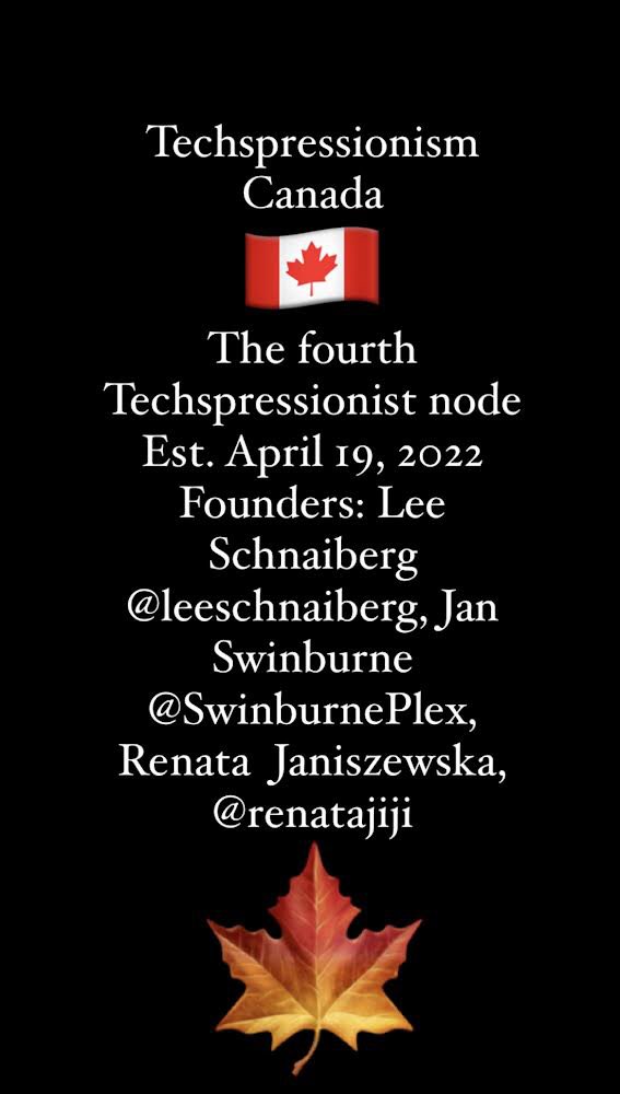 Techspressionism Canada tweet media