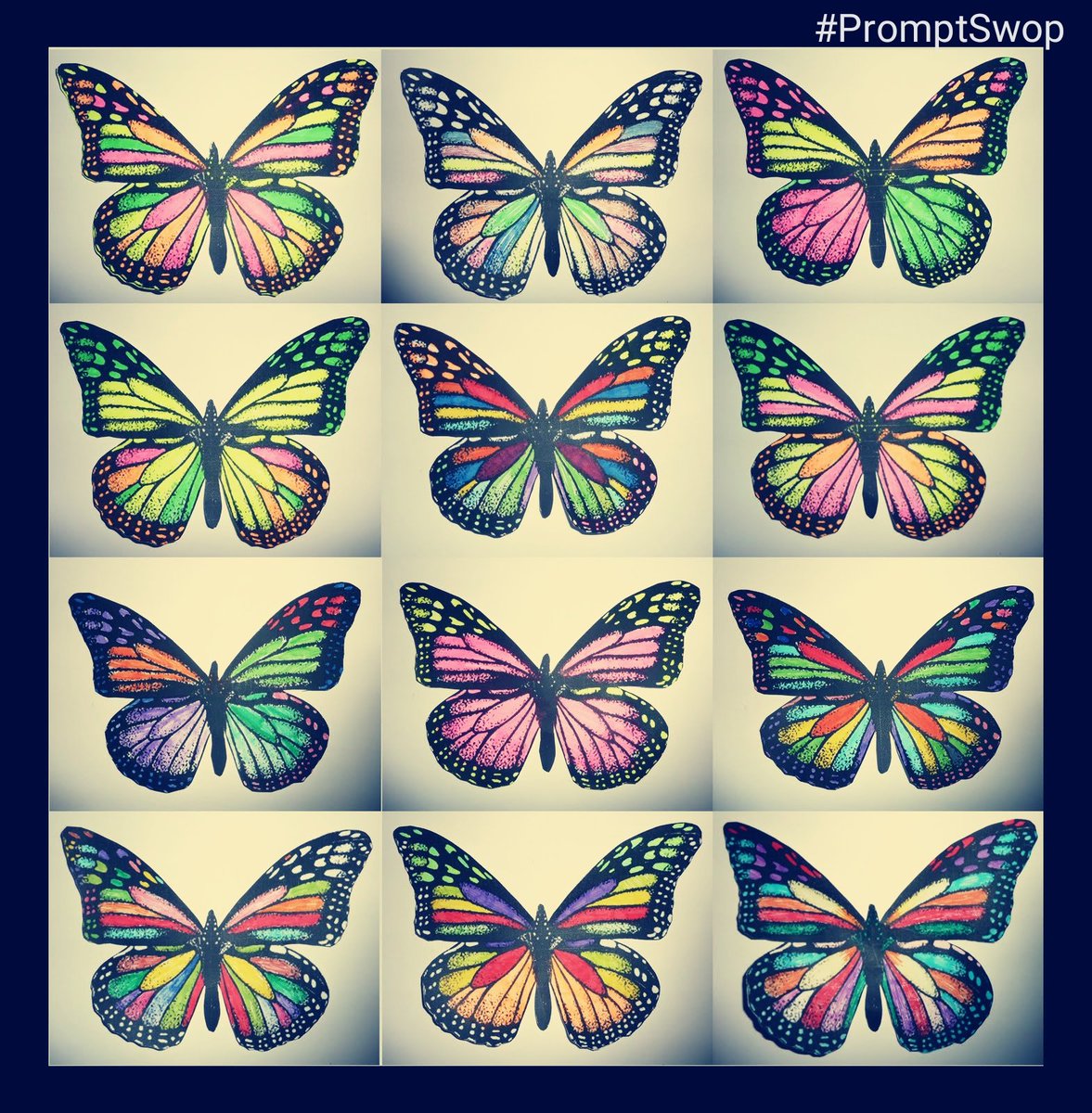 PromptSwop's tweet photo. #PromptSwop #writingprompts
#WritingCommunity

Today is #Butterfly Education &amp; Awareness Day... 

Today's #writingprompt is the the butterfly 🦋

Or the kids book - 'A Very Hungry Caterpillar' - Check out this video of Eric Carle, the author, reading it ▶️https://t.co/ADHd3PaLuG https://t.co/WN71302ivg