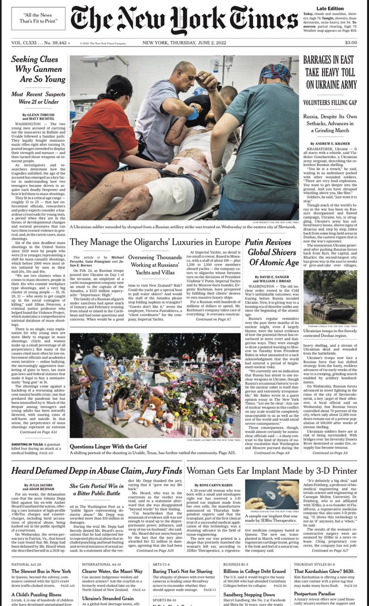 i_p_a_1's tweet image. Bitter sweet-my photo on the frnt pg of The @nytimes.I was originally supposed to drive straight to San Antonio frm #ElPaso for a diff nyt shoot but I didn’t want to waste precious ⏰ in the early morning in SA, so lst min I came to #Uvalde &amp;amp; came across this scene.#nytassignment