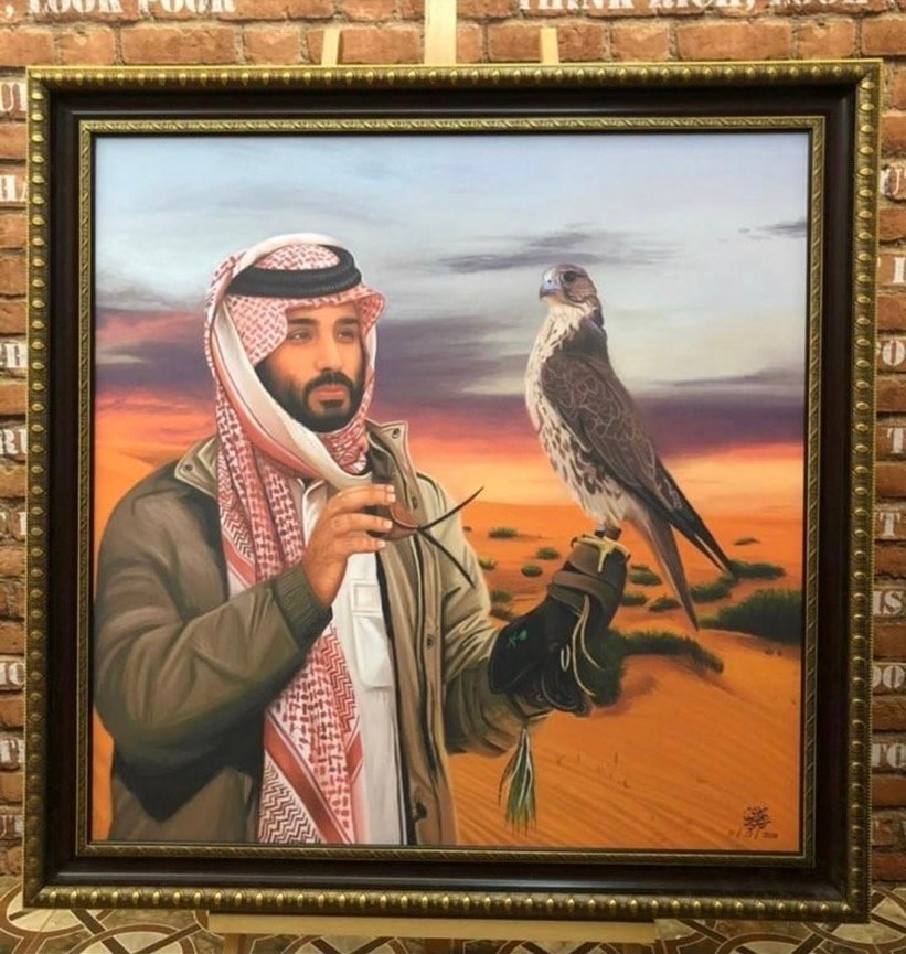 صاحب العمل مرشح لجائزة المجموعة العربية العالمية و لقب أفضل فنان تشكيلي عربي شاب في العالم (الفن الواقعي). للتصويت يجب عمل لايك مع كتابة إسم العمل (صقر الجزيرة) تحت الصورة. يرجى متابعة الصفحة مع تفعيل الإشعارات.
إشترك بقناتنا لمشاهدة الإبداع العربي العالمي youtube.com/TheArabsGroupTV