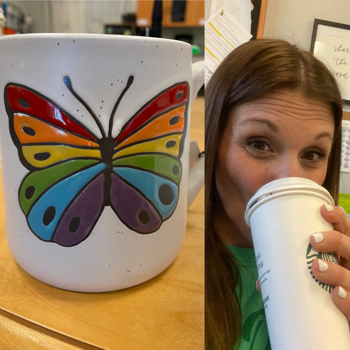 When your friend <a href="/Lindsey06327154/">Lindsey Rivers</a> drops off plants, a tea, and a beautiful mug to brighten your day…there is absolutely nothing better (or more appreciated!) 🫶🏻🌱#IvyPRIDE #gardening <a href="/BristolCTSchool/">Bristol Public Schools</a>