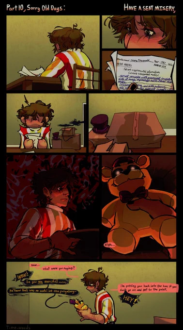 Part 10 and 11 of Sorry Old Days: hidden but not to forgotten tedy bear, (we're baaaackk baaayyybbeee!!)
#blueycapsules #blueycapsulesfanart #FNAF 