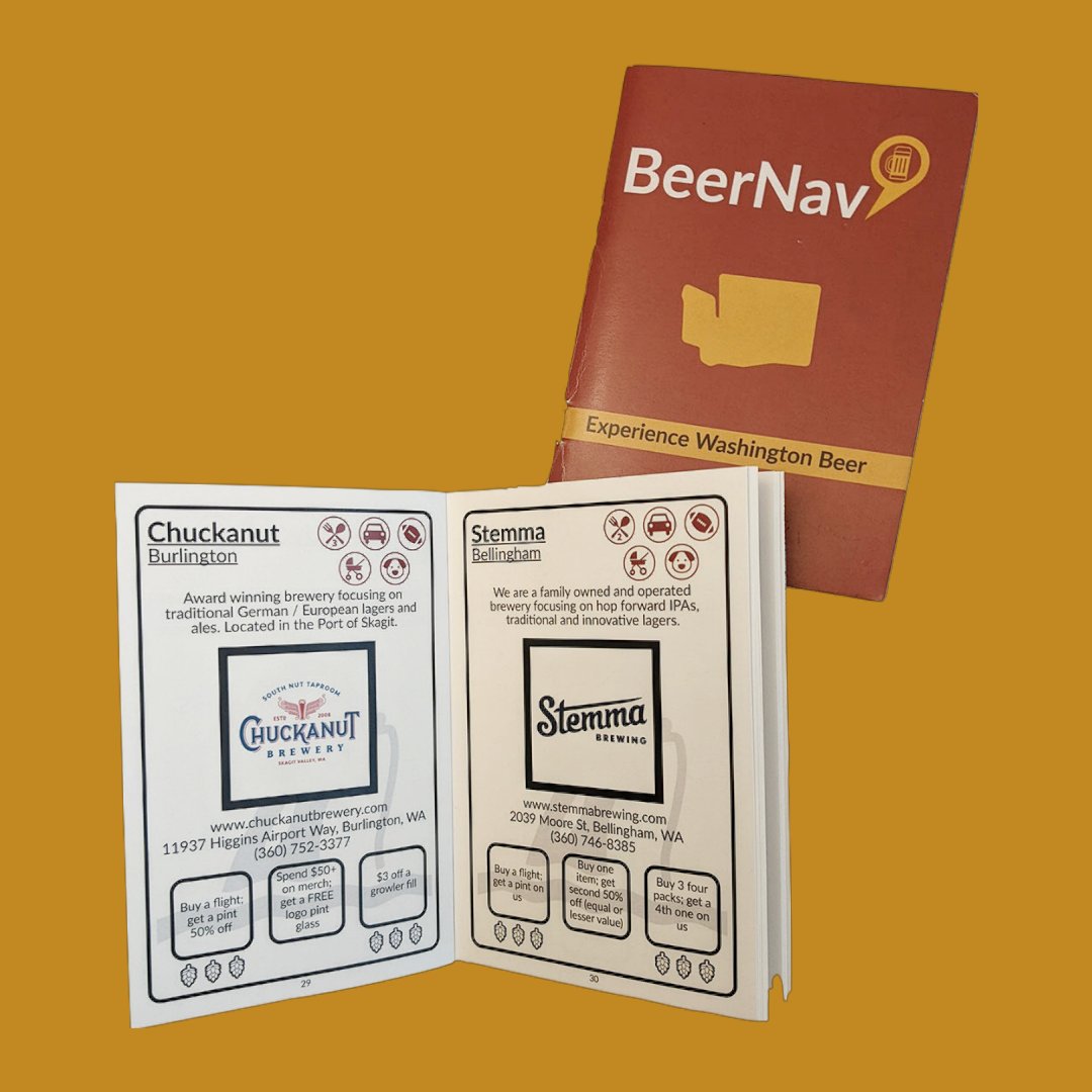 BeerNav's tweet image. Give your Dad a Father's Day gift he will actually use and thank you for all year long!

Order some BeerNav guides and go crush some craft beers together at our participating breweries.

Visit beeernav.com to order and for more info.

#wabeer #drinkwabeer #Craftbeer