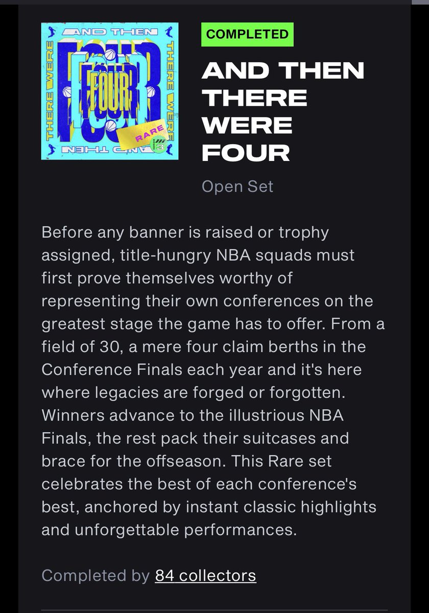 E_Mon94's tweet photo. First ever Rare set completed ☑️ Double digit serials only 🤩 #ATTW4 #NBATopShotThis @nbatopshot https://t.co/RDsKV2YGv2