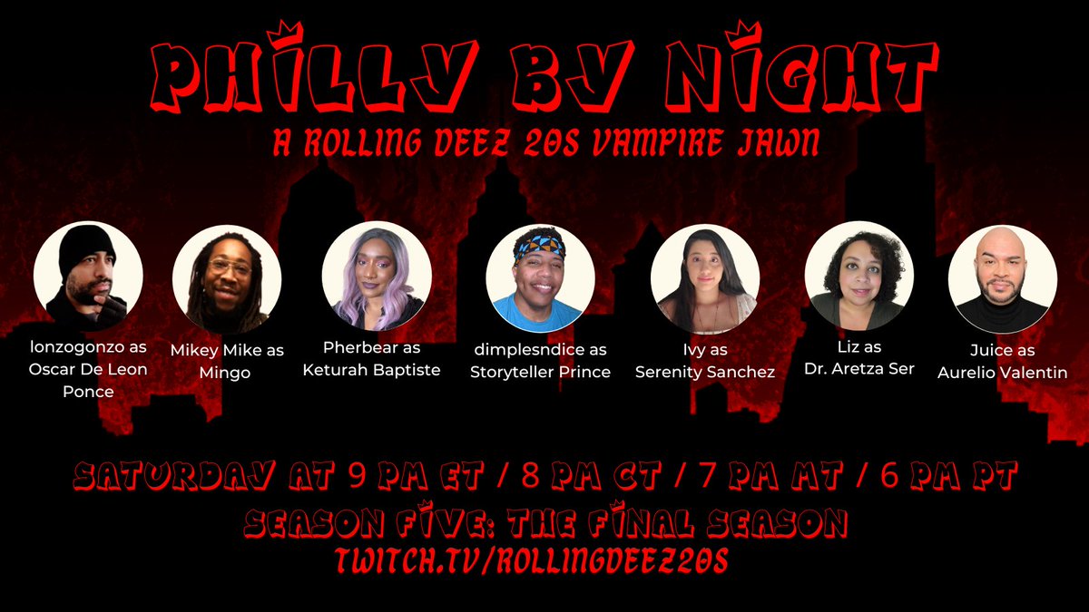 And in case you forgot, here's our cast! <a href="/TheJuiceTM/">TheJuiceTM</a> <a href="/fuzzyslippers05/">Liz B</a> @IvyM2757 <a href="/pherbear/">🍉 pher von zarobitch, bed domain 🦇</a> <a href="/MikeyMi41958283/">Mikey Mike</a> <a href="/lonzogonzo/">🥞🇵🇸🇬🇹Soy lonzogonzo🇩🇴🇵🇸🥞</a>.
