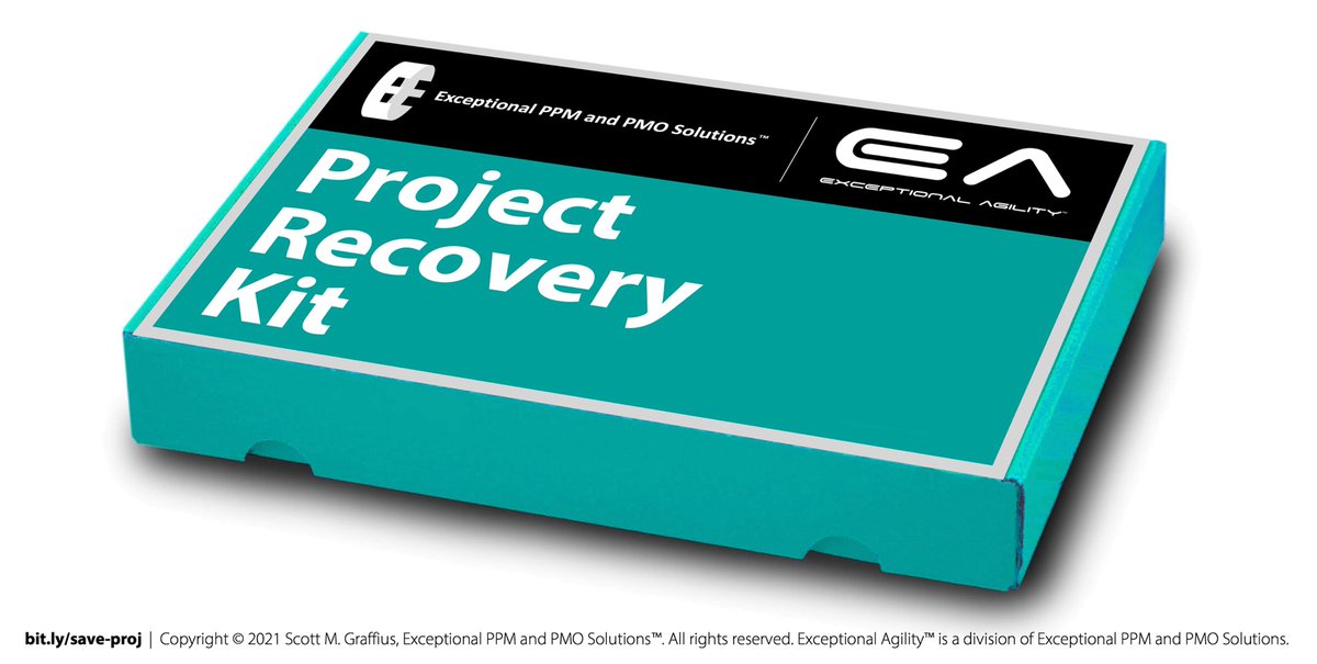 Exceptional_LLC's tweet photo. Troubled projects? Causes, early warning signs and what to do. Project Recovery Kit: https://t.co/Fx0H8zdoWT. #ProjectRecoveryKit #Project #Recovery #Rescue #ProjectManager #ProjectManagement #ProjectMgmt #Turnaround #TurnaroundProjects #TroubledProjects #PMO #ePMO #Startup #PMOT https://t.co/SMpg6rz2ZG