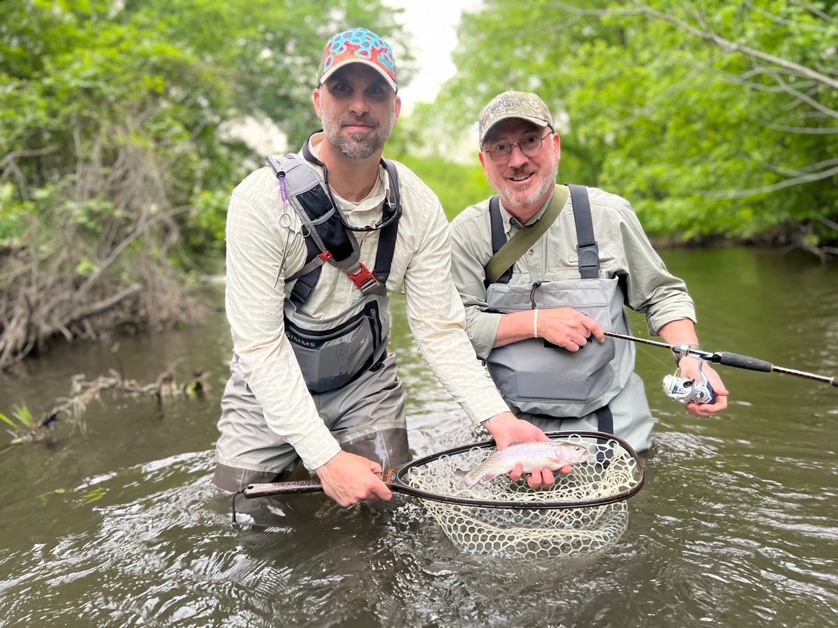 NamNguyenAngler's tweet photo. A few photos from our adventure this past Wednesday evening with Matt Doth of Mahigan Outdoors and my manager Ed Daley on the Vermillion River! https://t.co/EggL8RVuTP