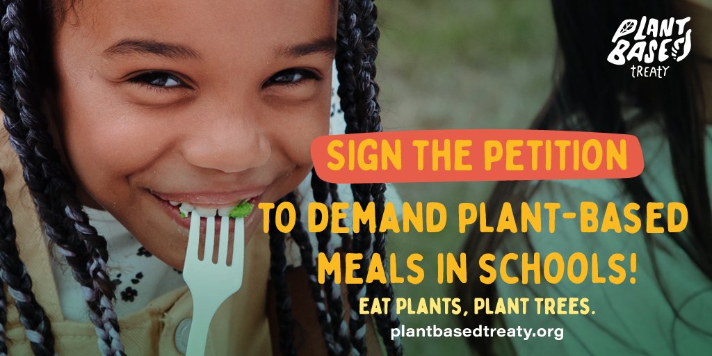 SicilyTuscany's tweet photo. All schools should have at least one plant-based meal option. Sign @TheVeganSociety's petition if you agree! 100,000 signatures are needed for a debate. #vegansassemble #vegansunite #plantbasedtreaty #veganschoolmeals #veganchildren #plantbasedoptions✍️https://t.co/WaPotgODJk https://t.co/5vsLrcQzIv