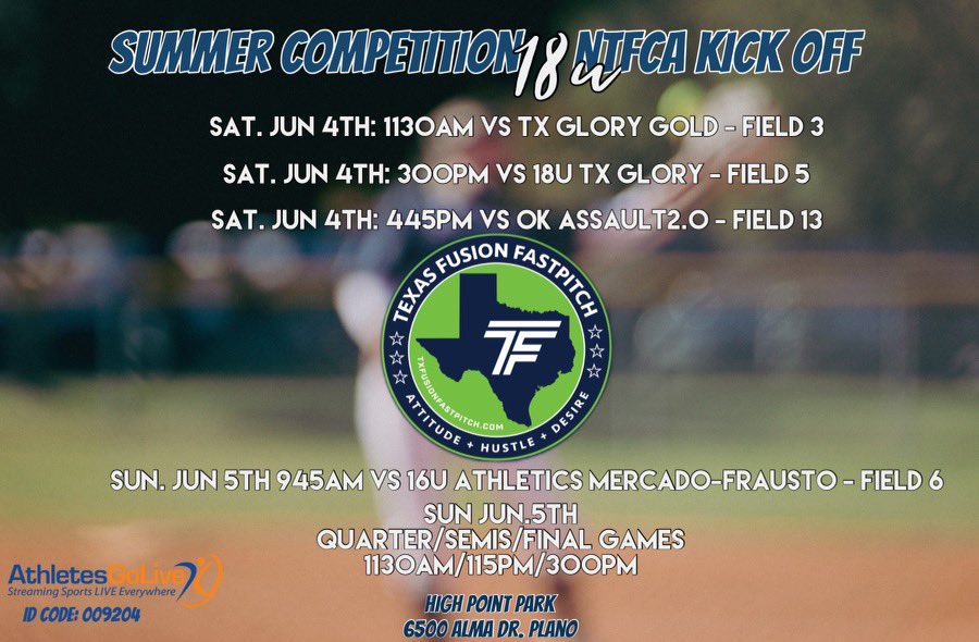 Back and Ready!  Let’s go Fusion🥎
<a href="/softballamerica/">Softball America</a> @FloSoftball <a href="/OTGMediaTV/">Kevin MentenOTG</a> <a href="/IHartFastpitch/">I❤️Fastpitch</a> <a href="/RhineFusionGold/">Mark Rhine</a>