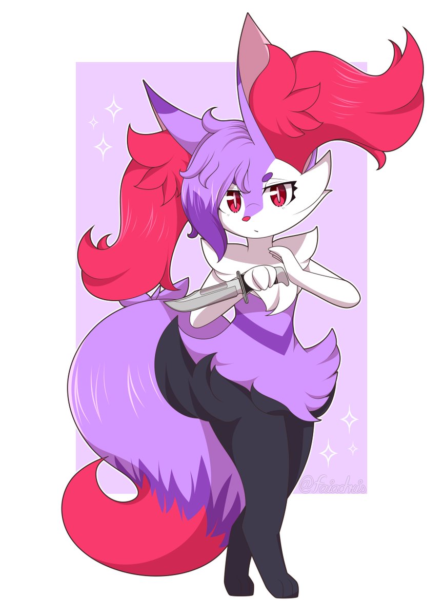faiachris's tweet photo. Color + shading commission for @fallen_foxie!
Thank you very much for commissioning me! ' ∇ ') ❤️✨

#braixen #pokemon https://t.co/a6wfk4Wy4t