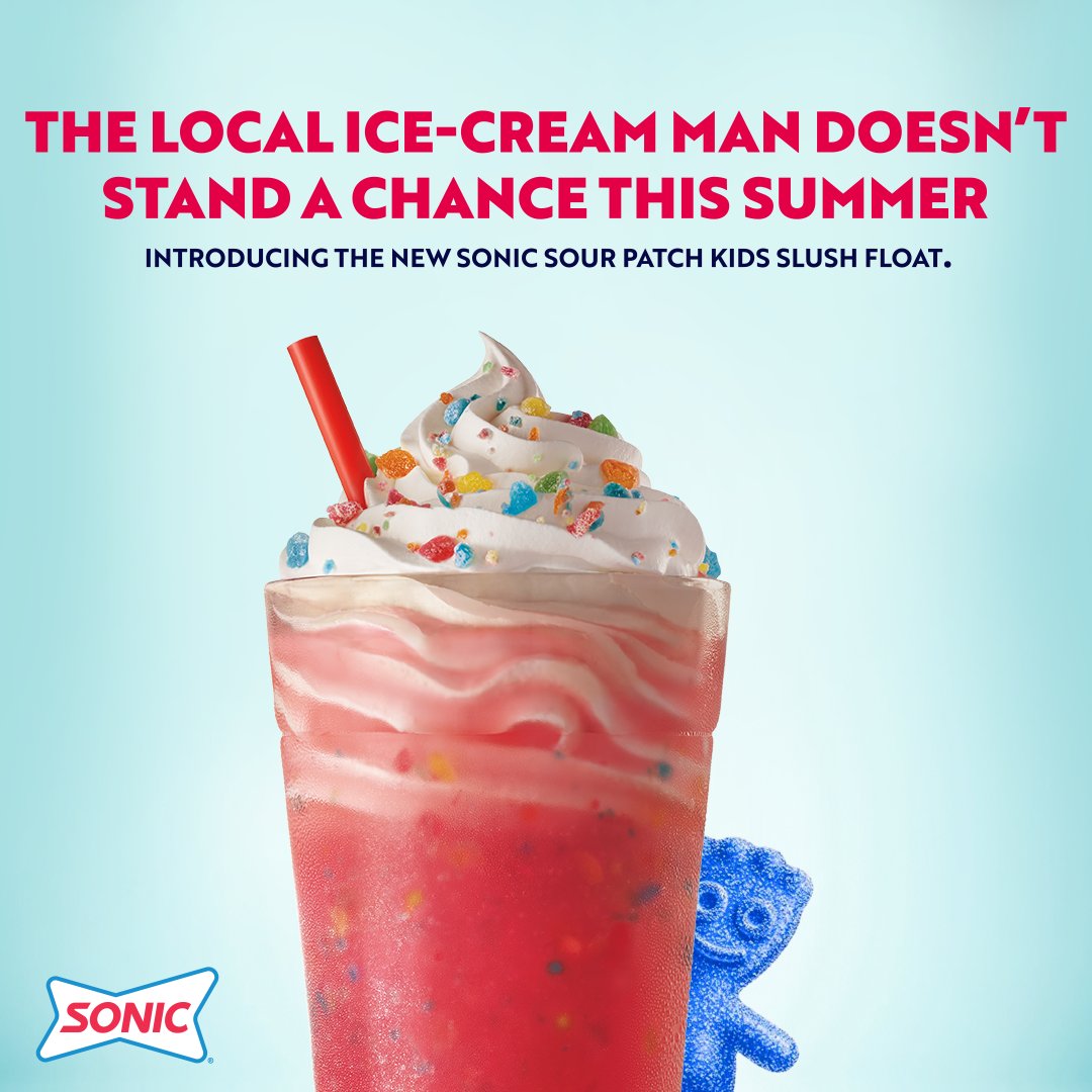 Sonic DriveIn on Twitter "Introducing the new SONIC SOUR PATCH KIDS