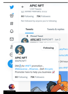 cryptowitchizzy's tweet photo. @APICNFT Done.👍😉
Still keepin' my hopes up.😅
$ETH:
0xC77A30fCc4CA5bf40753a2e8f5a4Ee2B163b9667
Thank you in advance.🥰 https://t.co/nIIiak2ufU