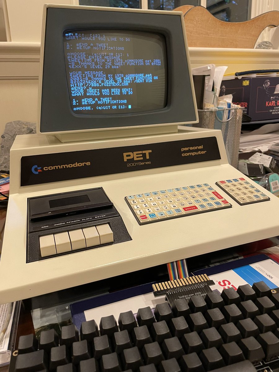 CommodorePETSam's tweet photo. and here’s a picture of what it looks like from the PET https://t.co/LubktvkIlR