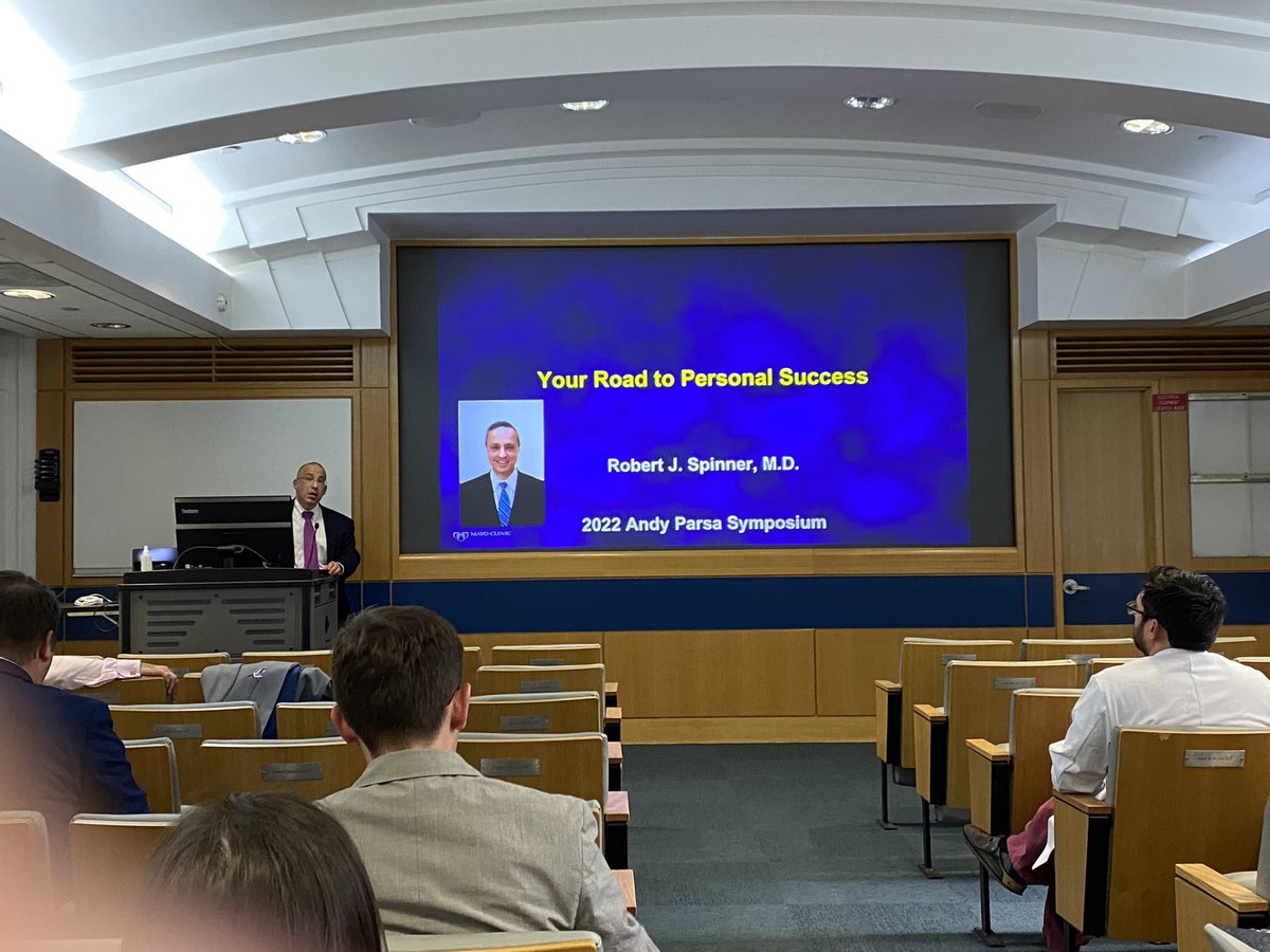 Fantastic talks this afternoon at Parsa Symposium <a href="/ColumbiaNeuro/">Columbia Neurosurgery</a>  by Dr. Winfree and <a href="/RobSpinnerMD/">Robert Spinner, MD</a>! Looking forward to playing some #softball tomorrow and may the odds be ever in your favor <a href="/MayoNsgyRes/">Mayo Clinic Neurosurgery Residency</a> <a href="/Lucas_Carlstrom/">Lucas P. Carlstrom, M.D., Ph.D.</a> <a href="/FogelsonMD/">Jeremy Fogelson, M.D</a> <a href="/ryanchaseransom/">R. Chase Ransom, MD, PhD</a> <a href="/DrJennyPerez/">Jennifer Perez, MD, PhD</a>