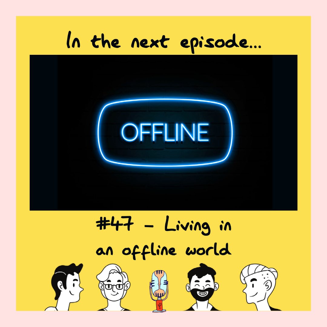 thegigglebytes's tweet photo. Next up, Mowen, Jonny and Josh discuss what it would be like living in an #OFFLINE word. Would we be better off in an #offlineworld, or has being #Online made it easier to do things we take for granted? To find out more, join us on next week's episode of the Gigglebytes! https://t.co/ueJxJVyMJf