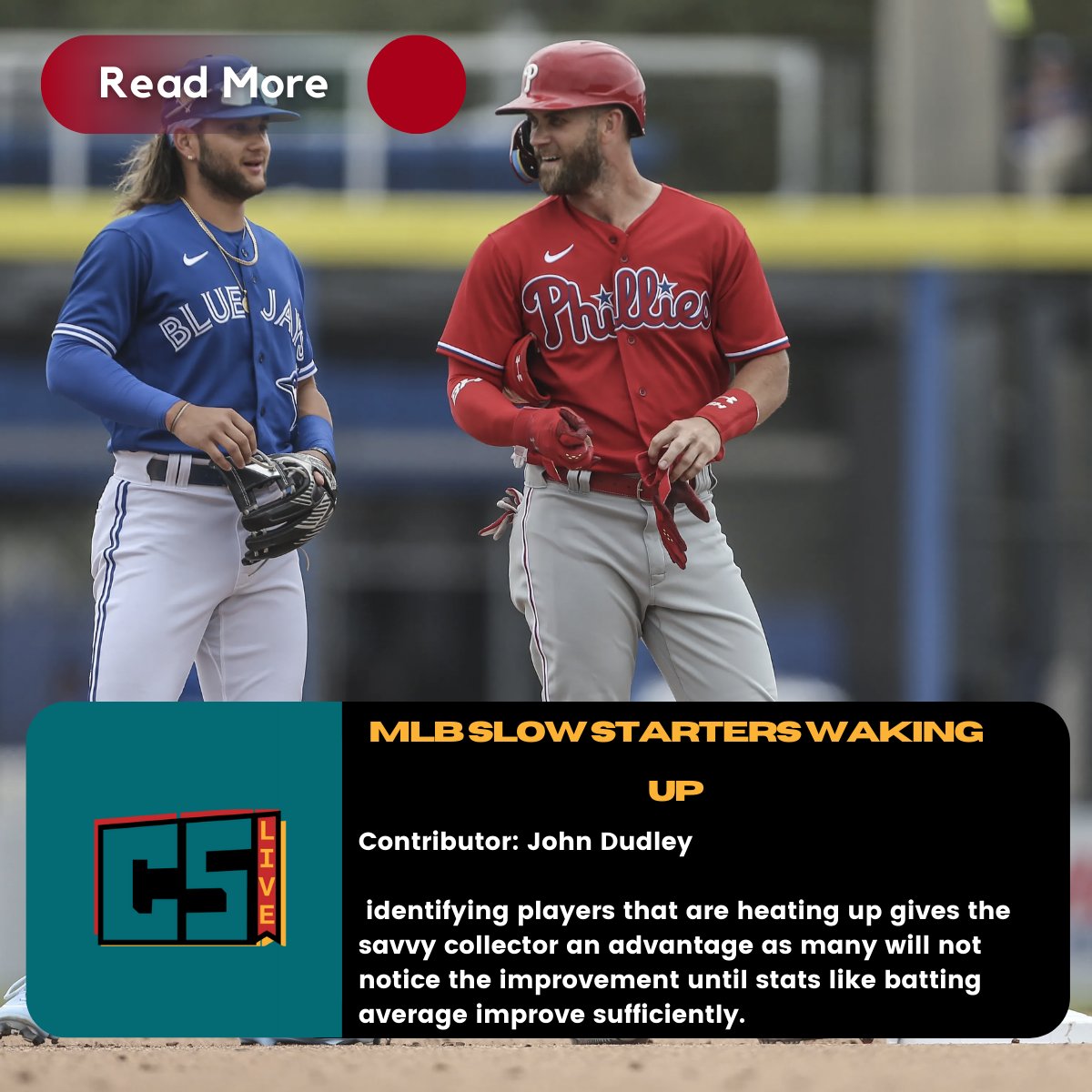 thecardshoplive's tweet photo. Make sure you are subscribed to the weekly newsletter! New editions are released every Friday!

Make sure to checkout this article about MLB stars heating up from contributor John Dudley. 

#MLB #MLBstars https://t.co/HhVAATcvOA