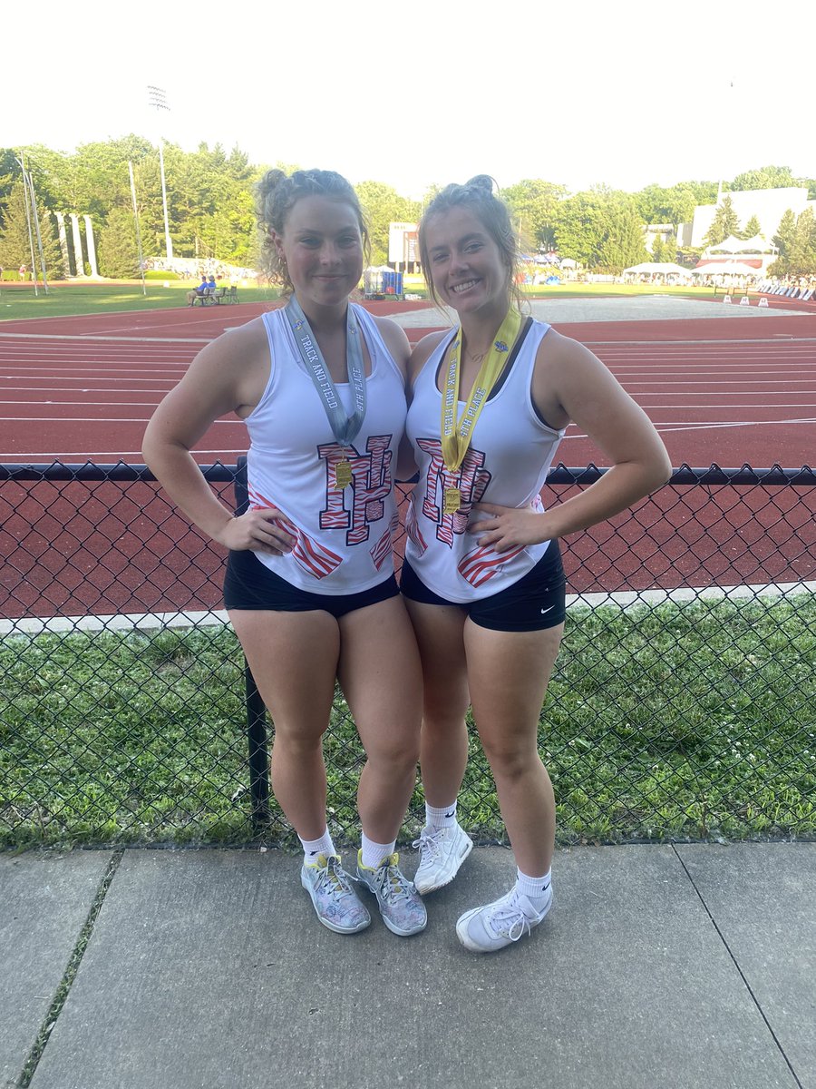 NPHStrack1's tweet photo. 💪🏻 QUIN &amp; SYDNEY 💪🏻 

They both rolled into state and walked out with all-state medals tonight. Incredible performances from them as always.

AND their seasons are not done! They will throw again 2 weeks from now at @newbalance NATIONALS!! Stay tuned for more…

#Quidney https://t.co/Gl3yr2pOlO