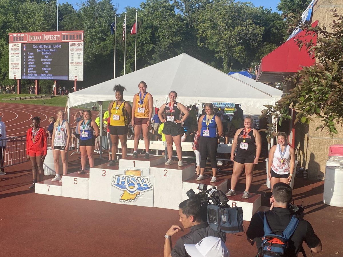 NPHStrack1's tweet photo. 💪🏻 QUIN &amp; SYDNEY 💪🏻 

They both rolled into state and walked out with all-state medals tonight. Incredible performances from them as always.

AND their seasons are not done! They will throw again 2 weeks from now at @newbalance NATIONALS!! Stay tuned for more…

#Quidney https://t.co/Gl3yr2pOlO