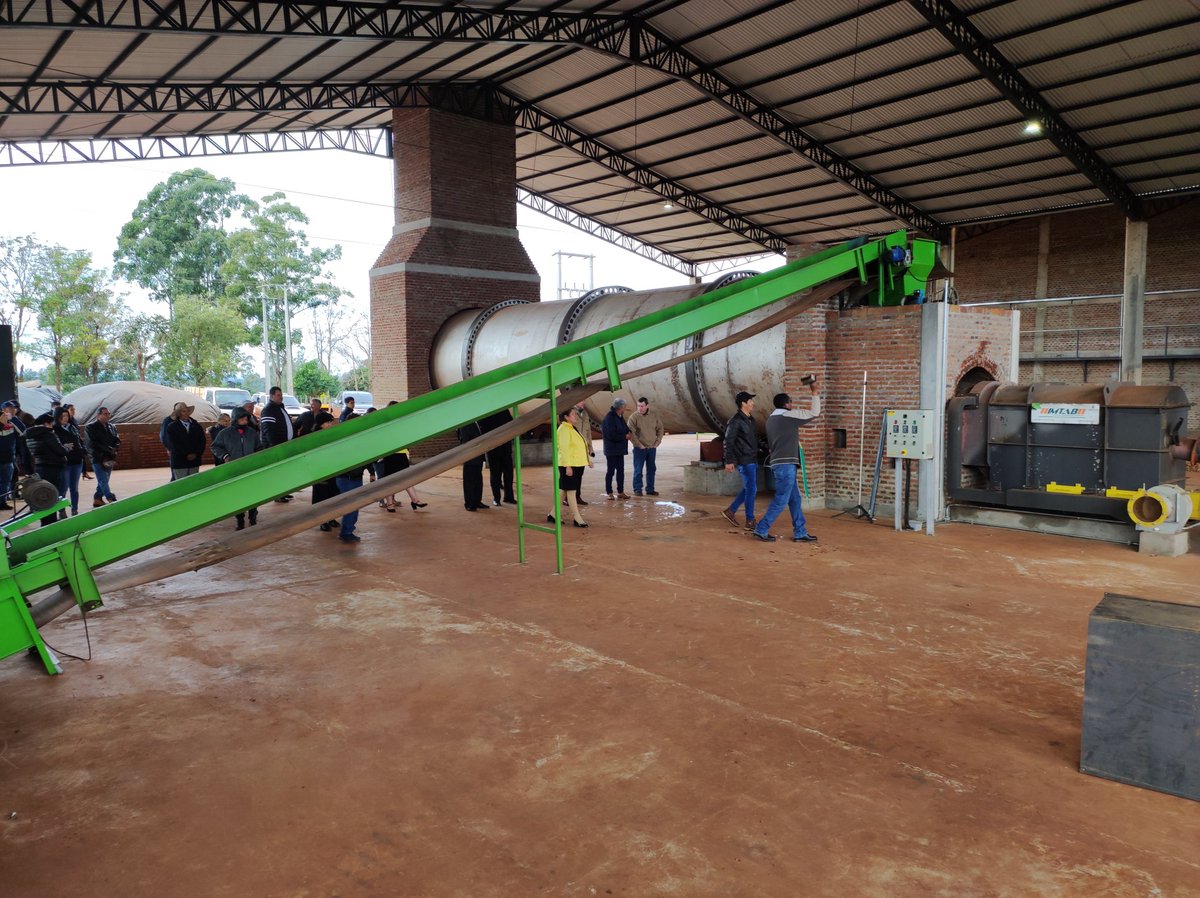 JavierGn13's tweet photo. La cooperativa #CITRICOOP, socia de la central #CENCONORI, inaugura su secadero de yerba mate de última tecnología. Un paso más en la cadena de valor. https://t.co/roV3IRhj1I