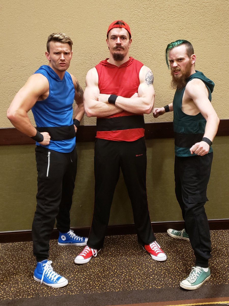 LuchaCookies's tweet photo. The Rowdyruff Boys are here to fuck up your shit. https://t.co/tXE3Bk2p8M