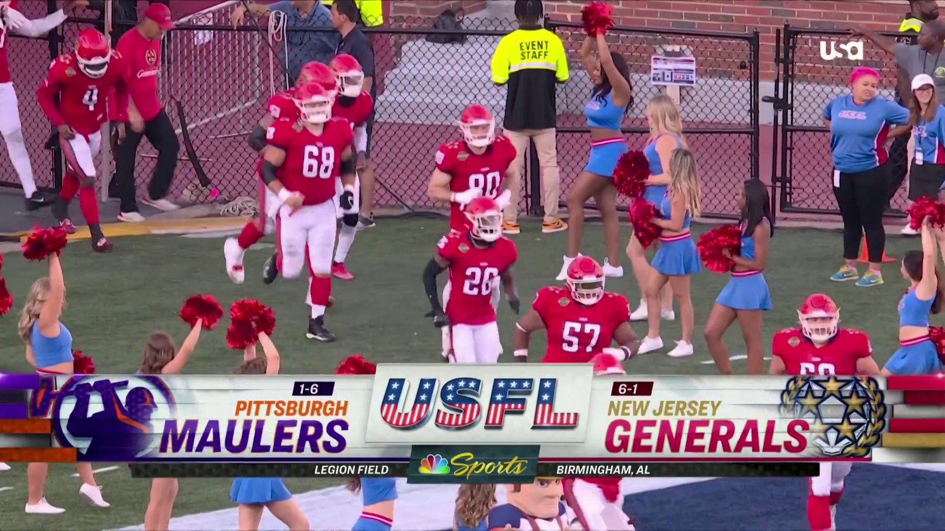 USFL on Twitter "RT NBCSports It's time to kick off week 8 of USFL