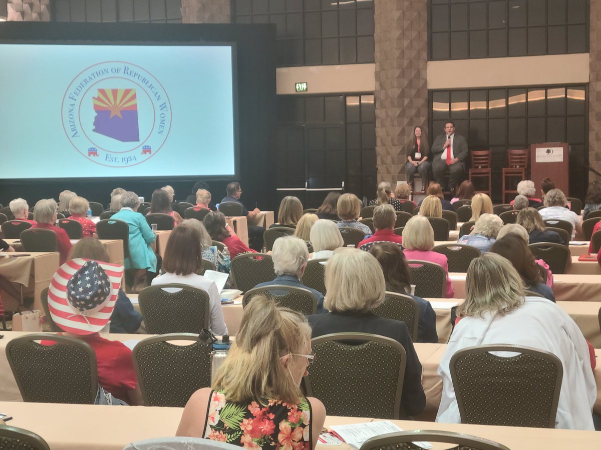 TonySanchezGOP's tweet photo. Great day at the @azfrw summer meeting with our  National Deputy Election Integrity Director @ByronFisherKY speaking on how we are going to make our elections safe and secure! #leadright https://t.co/yA4s9O0z9u