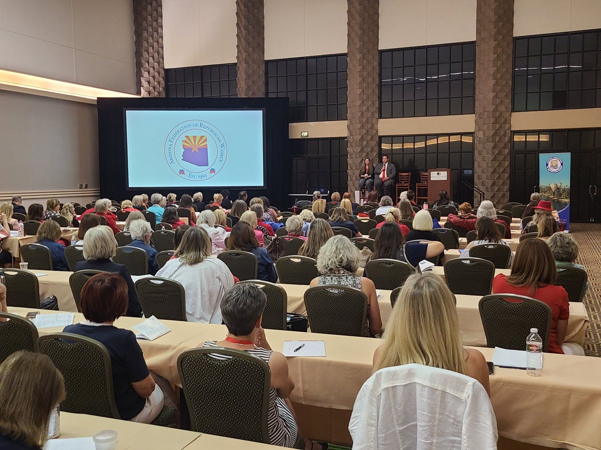 TonySanchezGOP's tweet photo. Great day at the @azfrw summer meeting with our  National Deputy Election Integrity Director @ByronFisherKY speaking on how we are going to make our elections safe and secure! #leadright https://t.co/yA4s9O0z9u