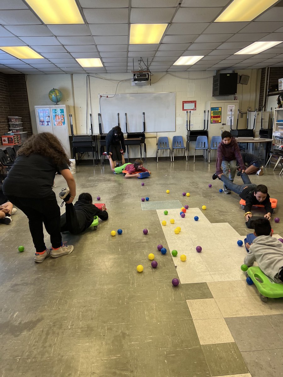 Human hungry hippos on the last day at Shiloh today! Mrs. Bell crushed the admins during their round! Someone only collected 3 balls 😮 Fun was had by all! ⁦<a href="/MrGriffenSMS/">Todd Griffen</a>⁩ ⁦<a href="/PCSDShiloh/">PCSD Shiloh</a>⁩ ⁦<a href="/ParmaSchools/">Parma City School District</a>⁩