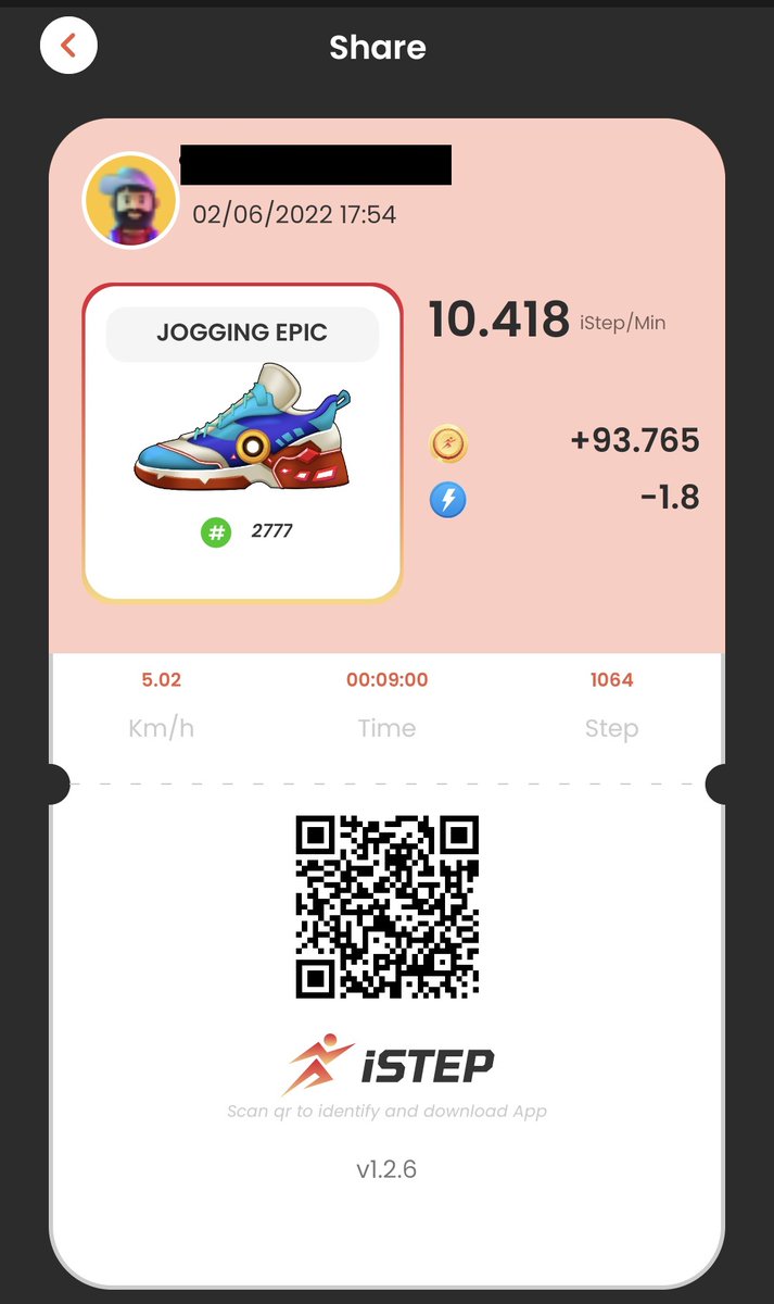 umiten613's tweet photo. "iStep" is running smoothly. I'm looking forward to it!
@istepofficial
#iStep
#MovetoEarn
#RunWithiStep https://t.co/jHgiQ5K9XT