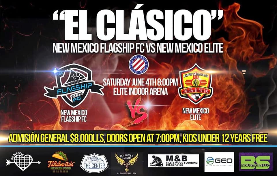 AFL_Futsal's tweet photo. Big "El Clasico" Pro Futsal match-up in the #AFL tomorrow between the New Mexico teams that are tied for 1st Place. #AmericanFutsalLeague #ProFutsal #Futsal #USAFF #USAFutsalFederation #NewMexicoElite #NMFlagshipFC https://t.co/g4i5pjarL4