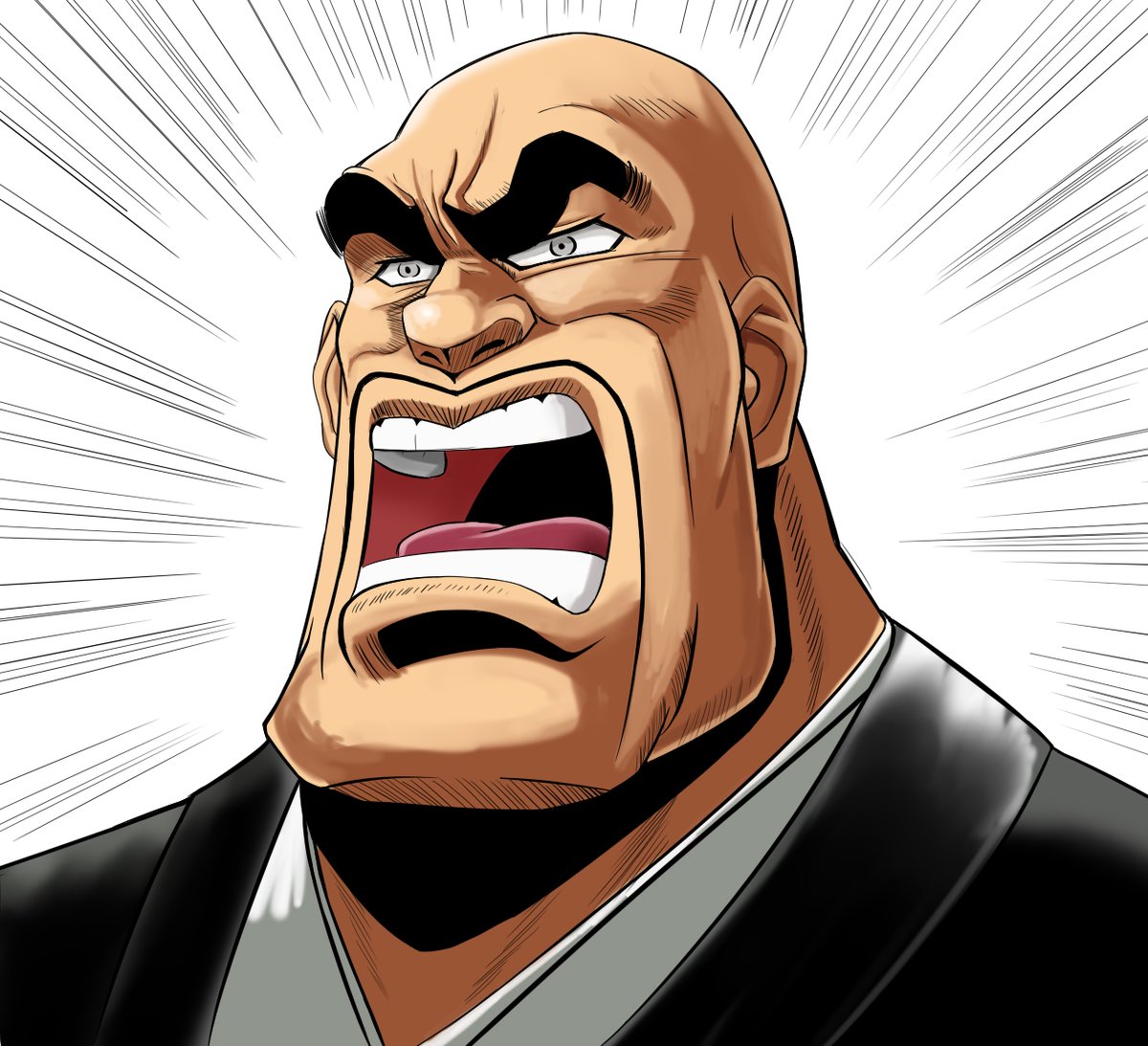 ついつい描いてしまった江田島平八。 男塾は私がジャンプを読み始めた