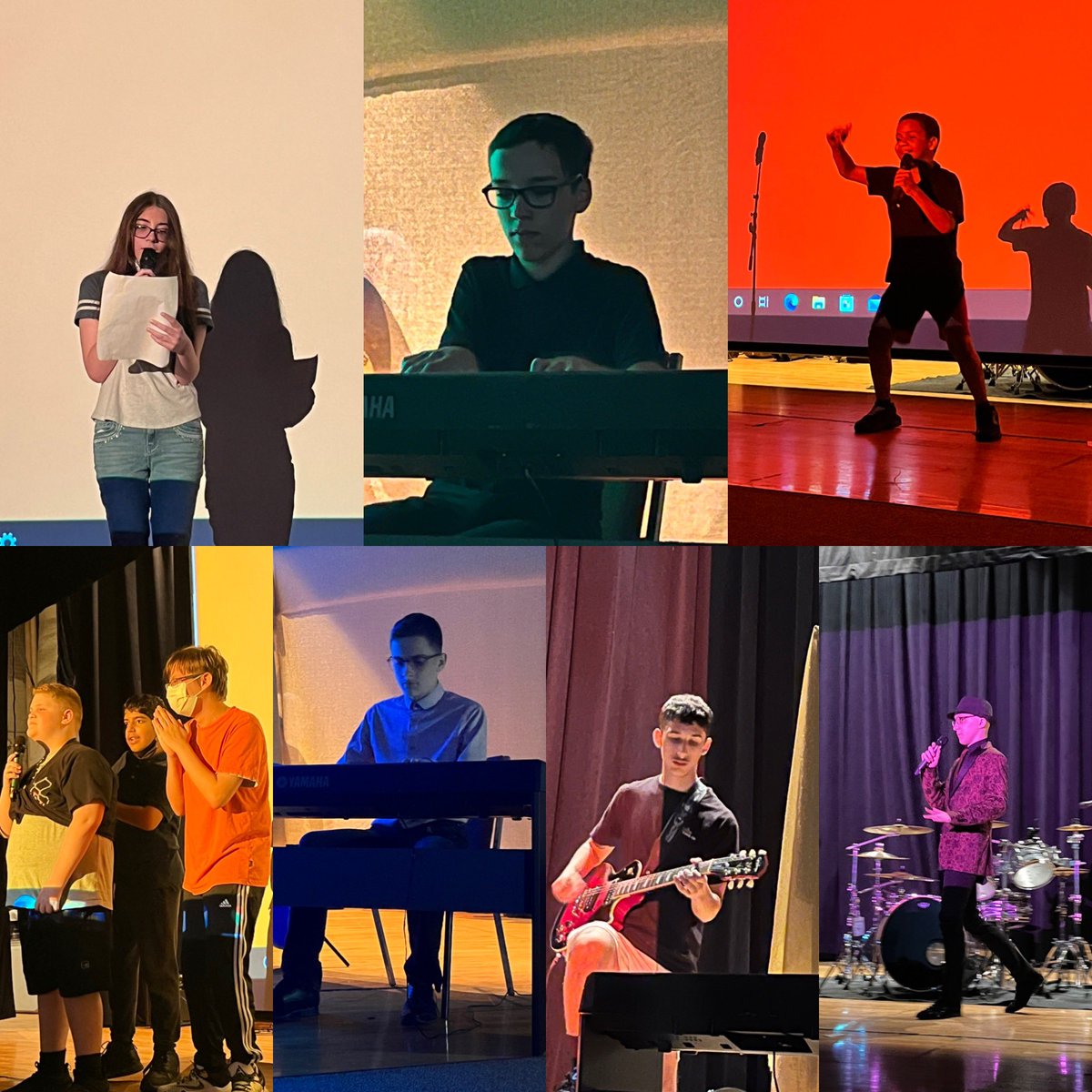 ParmaComMHS's tweet photo. Poems and Dancing and Pianos and Jokes (Oh My!) @ConstellationOH #ParmaMiddle #AviatorsGotTalent https://t.co/N4BtYqU2zI