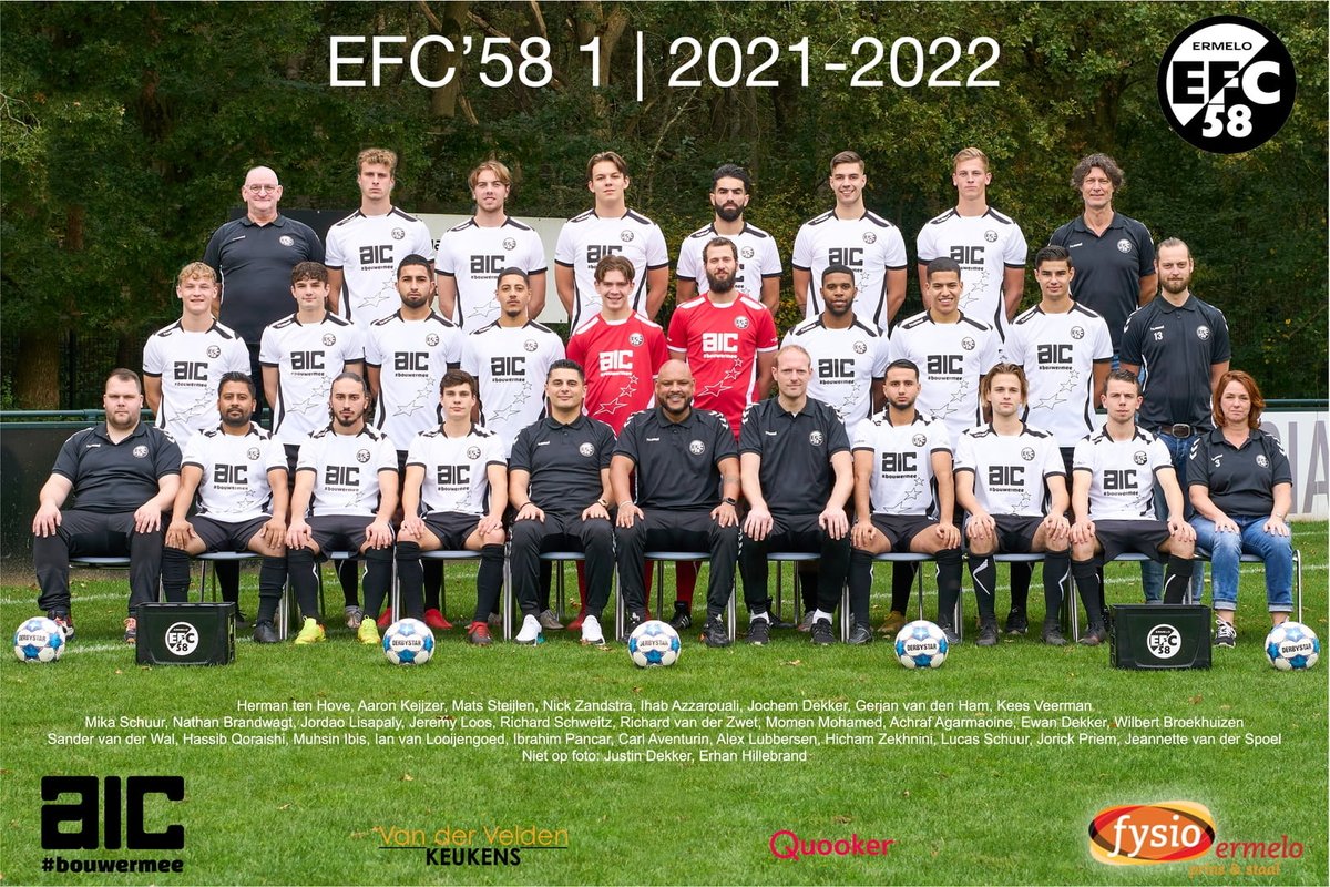 ⚪️⚫️MATCHDAY!⚪️⚫️

⚽️ EFC’58 1🆚@vvseh 1
📅 Zaterdag 4 juni 2022
🕒 14:30
🏆 Competitie 4e klasse C
🏟 Sportpark de Zanderij
📍 Ermelo
👤 Zander Pouls 

⚪️⚫️COMPETITIE!⚪️⚫️

#SPANNING #EENHEIDFLAIRCREATIVITEIT #FINALE #KAMPIOENSWEDSTRIJD