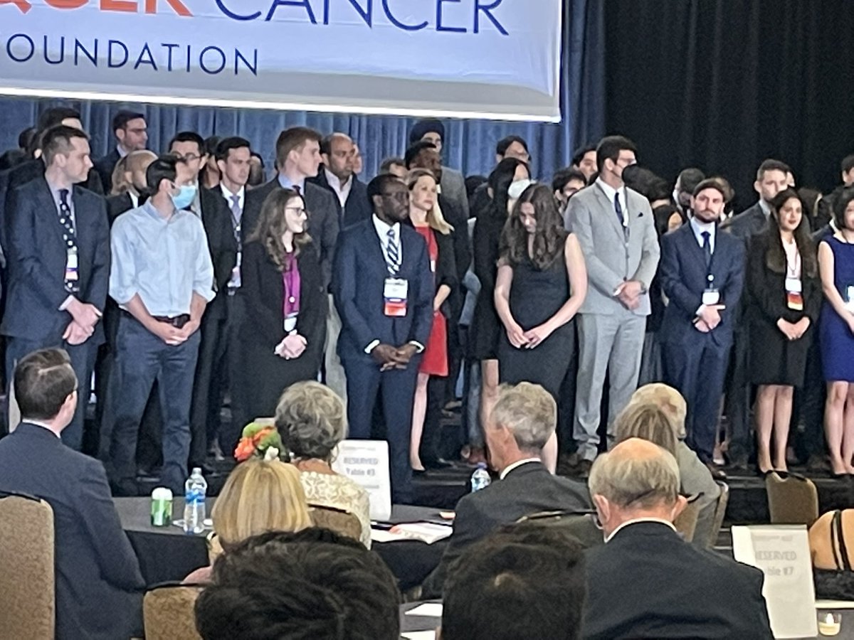 Amazing accomplishment by @ThomasOdeny getting the @asco @ConquerCancerFd Global Young Investigator Award #ASCO22. Proud! #HIVOnc @NCIResearchCtr