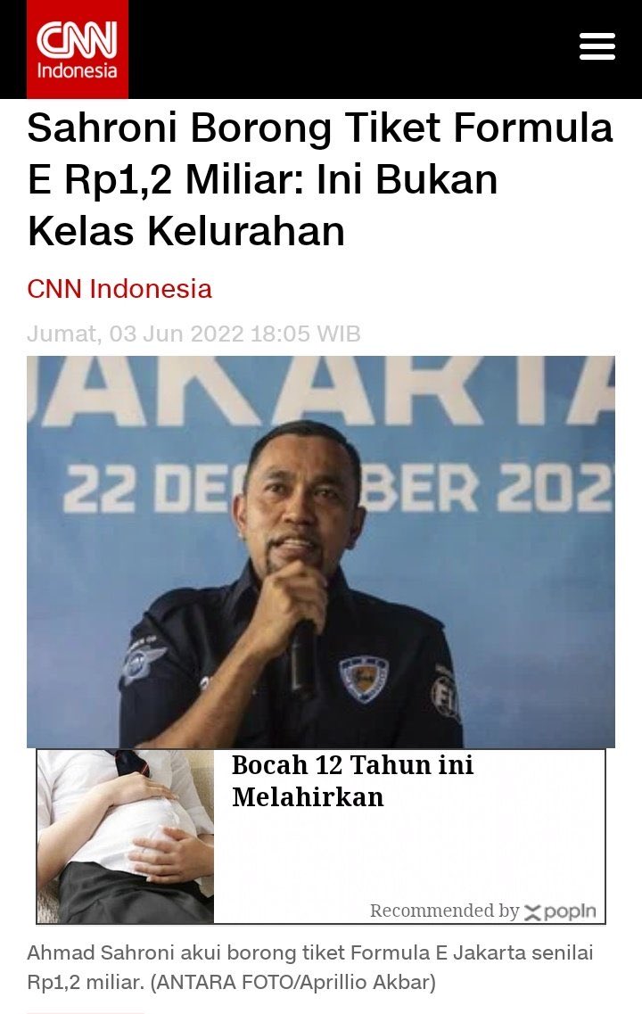Kagum saya. Gak ada di dunia kek gini. Penyelenggara borong tiket sendiri. Dan bangga.

Rekor!
