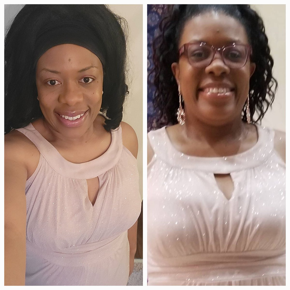 AdaOrie1's tweet photo. Thank you @bj116, @noom, and @onepeloton. Three years later, I am wearing the same dress. I am a different woman. You gave me my life back. #weightlossjourney #weightlosstransformation #HealthyEating #healthy #eating #Noom #Peloton #lifestyle #fitness #45daytransformation https://t.co/qPs7ddGpUr