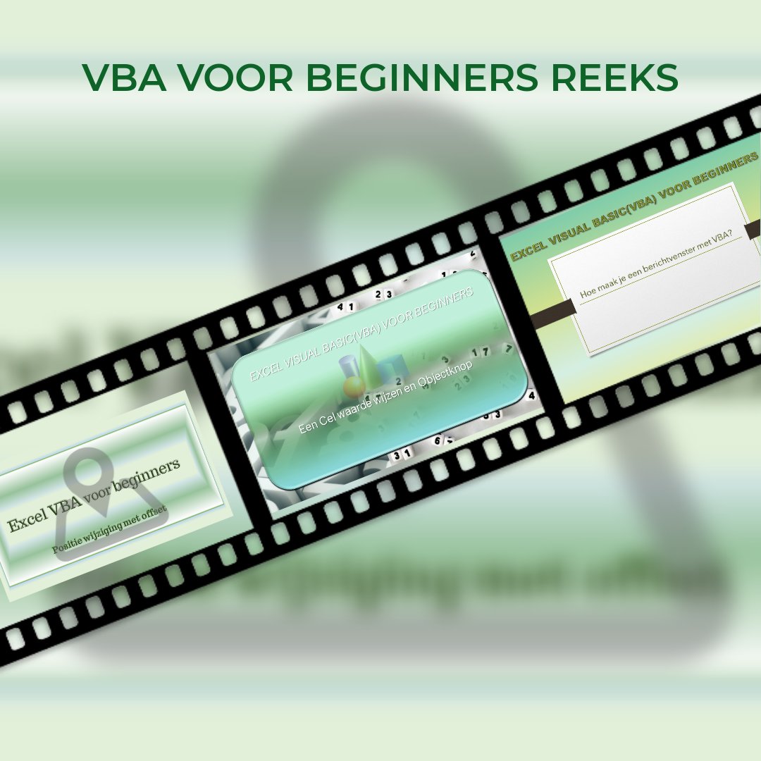 BartvConsulting's tweet image. Het gebruik van Virtual Basic application (VBA) zal voor u een heel nieuwe Excel efficiëntie laten zien.
Toch is het belangrijk dat u met een goeie basis van start gaat! 
Bekijk hieronder de video reeks
youtube.com/playlist?list=…

#Excel #Excelvba #exceleducation