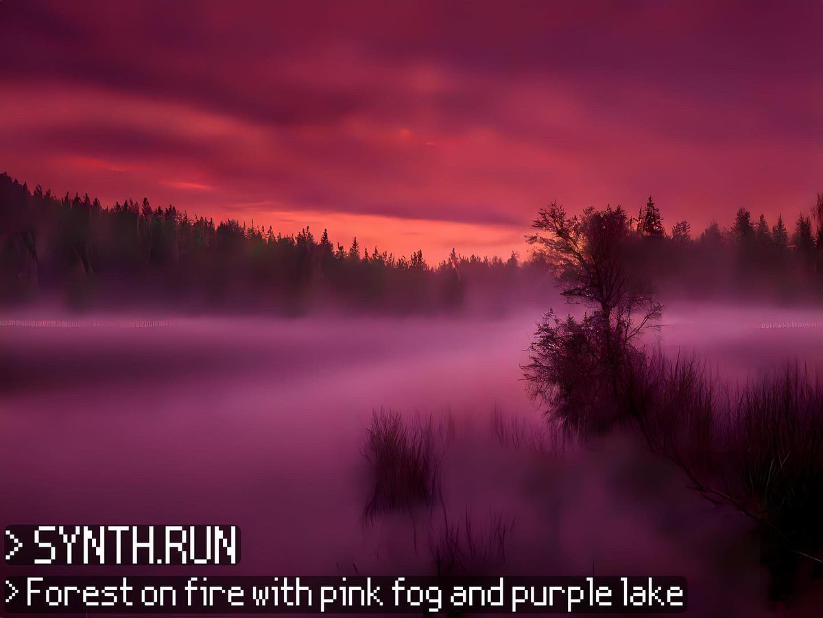 AlexVomWald's tweet photo. Ai generated scene #synthrun https://t.co/J4XAmShCed