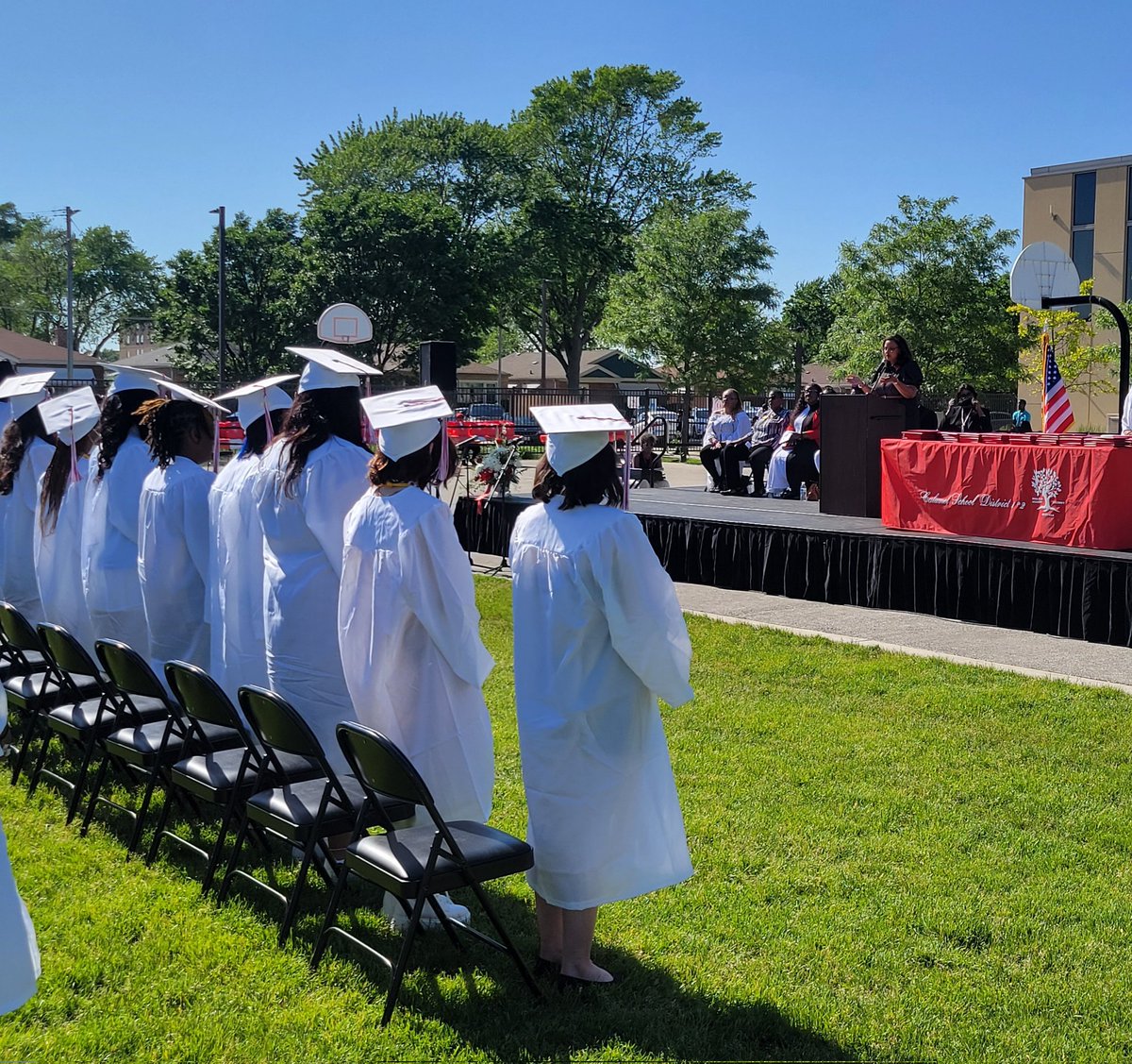 votekarin's tweet photo. A huge congrats to Calumet Middle School's graduating students. Education is the most powerful tool at your disposal. I know you'll use it to do amazing things! https://t.co/xURJumSuy9