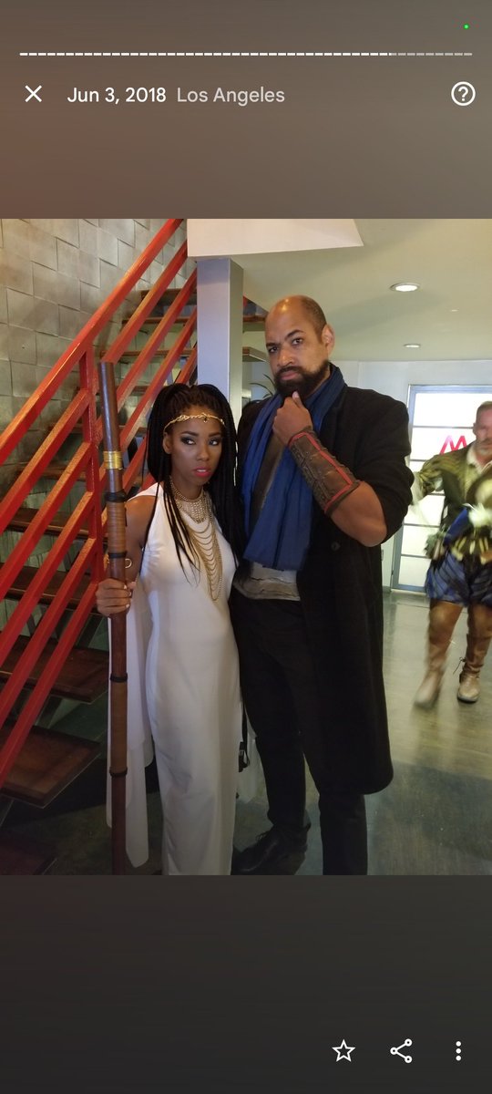 BDaveWalters's tweet photo. This was @KrystinaArielle and I at #somednd in 2018, not long after we met, and no idea of what the road ahead would hold for either of this. 

So proud of you MY BLACK SISTER! https://t.co/RHzTwajF8w