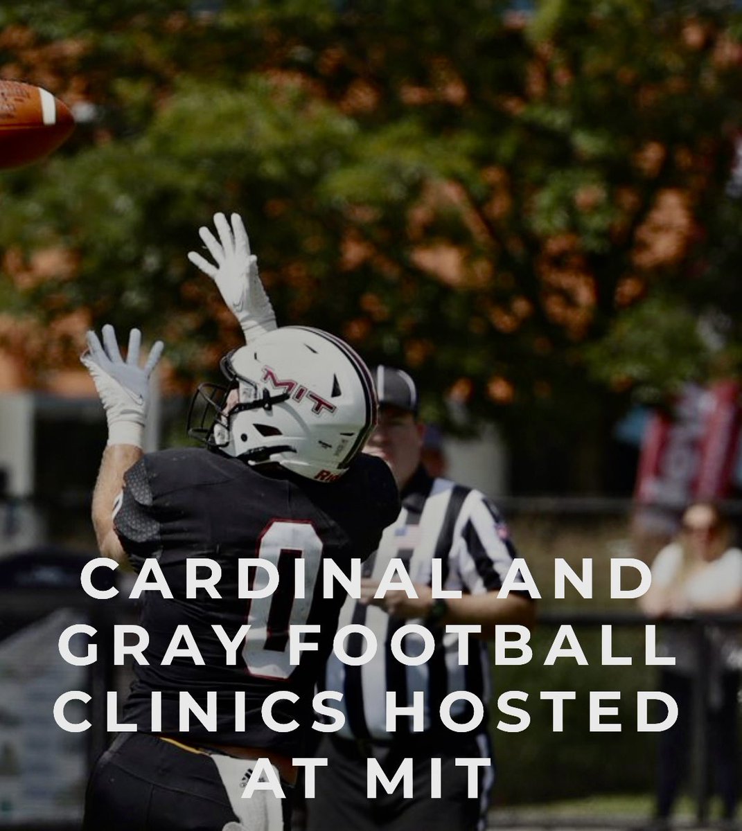 🚨There’s still time to sign up for the 2022 Cardinal & Gray Football Clinics at MIT. Come to Steinbrenner Stadium and compete this summer!🚨 info.abcsportscamps.com/cardinalandgra… #RollTech🦫📚🏈 #CampSzn⛺️